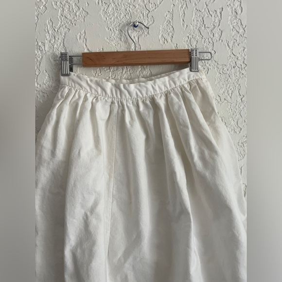 Ralph Lauren RARE Vintage 80s Pleated Cottagecore Prairie Skirt - Picture 5 of 8